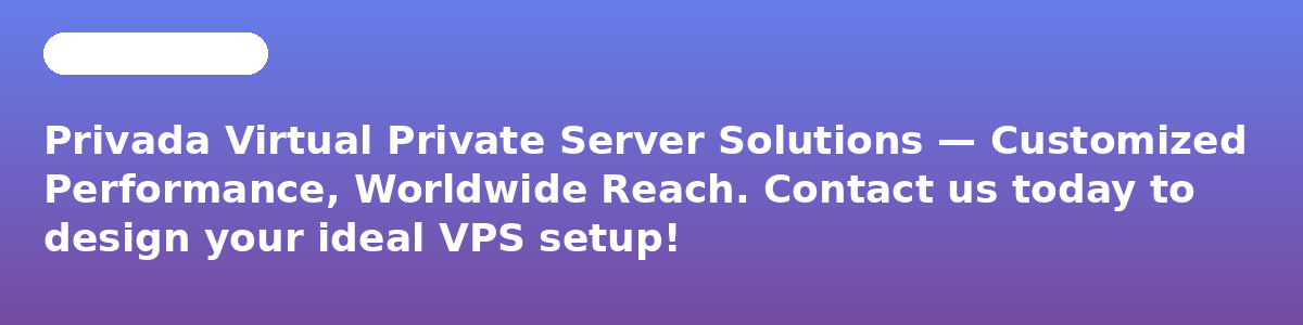 Contact us about VPS Solutions